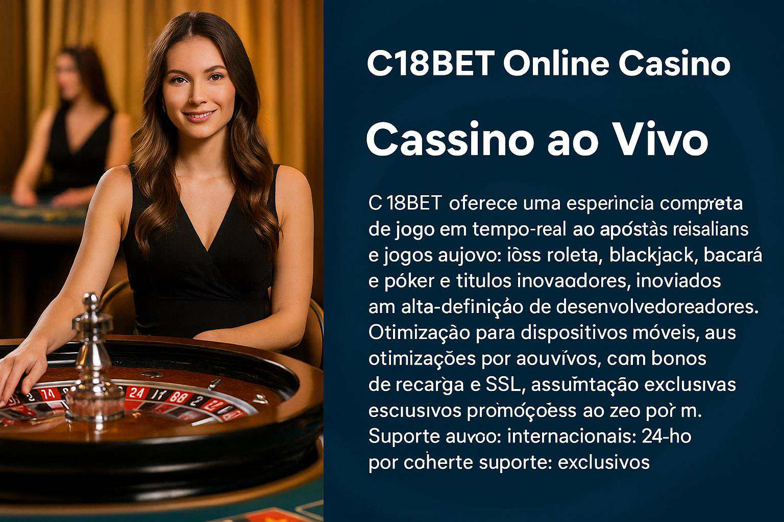 O C18BET Live Casino lança promoções regularmente