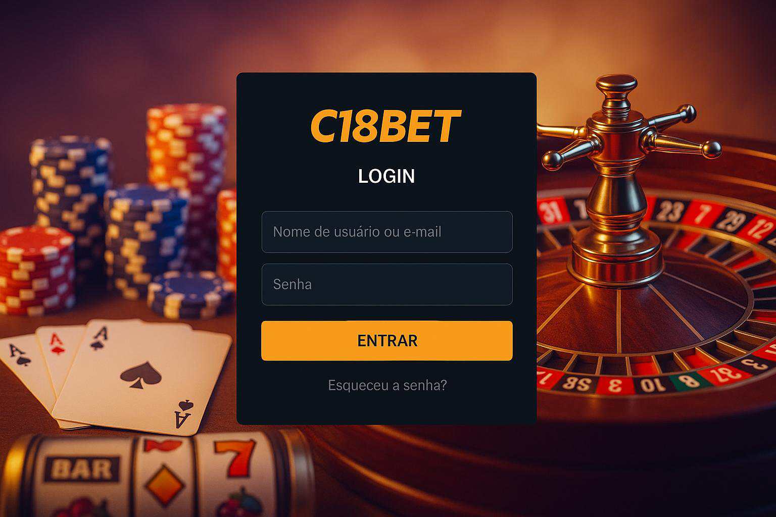 Registro na C18BET   Garante Acesso a uma Vasta Seleção de jogo